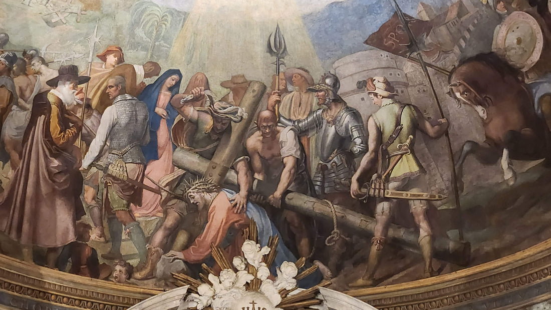 Who do we resemble  on "The Ascent to Calvary."
